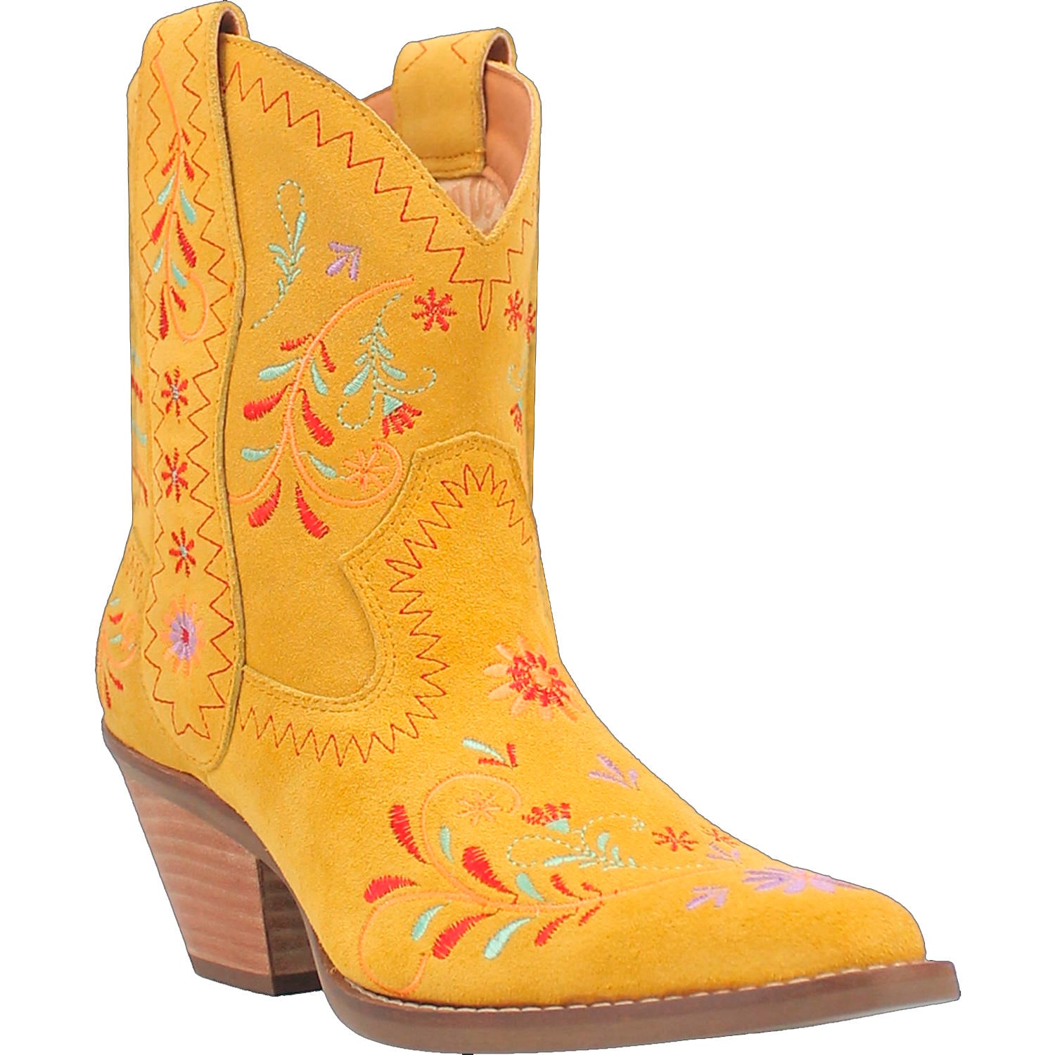 Online Exclusive | Dingo | Sugar Bug Leather Bootie in Yellow  **PREORDER - Giddy Up Glamour Boutique