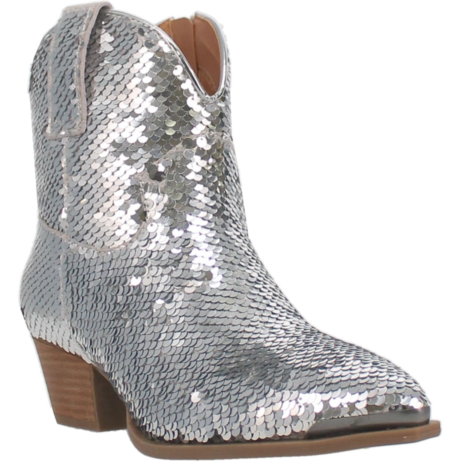 Online Exclusive | Dingo | Bling Thing Bootie in Silver **PREORDER - Giddy Up Glamour Boutique