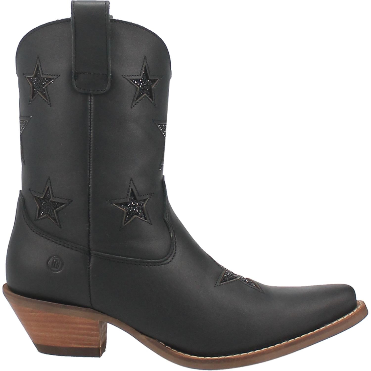 Online Exclusive | Dingo | Star Struck Leather Bootie in Black  **PREORDER - Giddy Up Glamour Boutique
