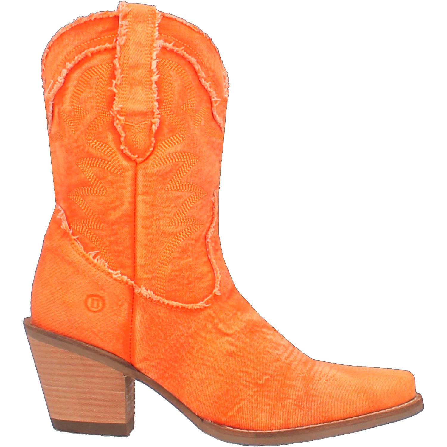 Online Exclusive | Dingo | Y'all Need Dolly Cowboy Bootie in Orange  **PREORDER - Giddy Up Glamour Boutique