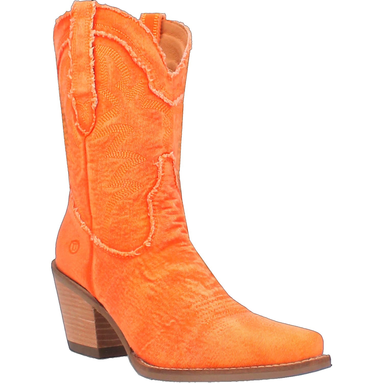 Online Exclusive | Dingo | Y'all Need Dolly Cowboy Bootie in Orange  **PREORDER - Giddy Up Glamour Boutique