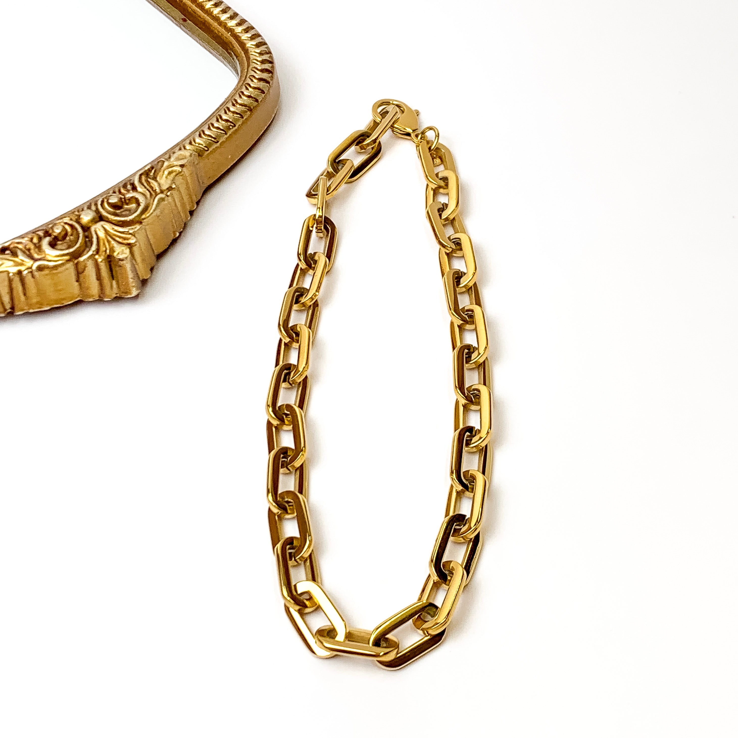 Bracha | Elle Gage Necklace in Gold Tone - Giddy Up Glamour Boutique
