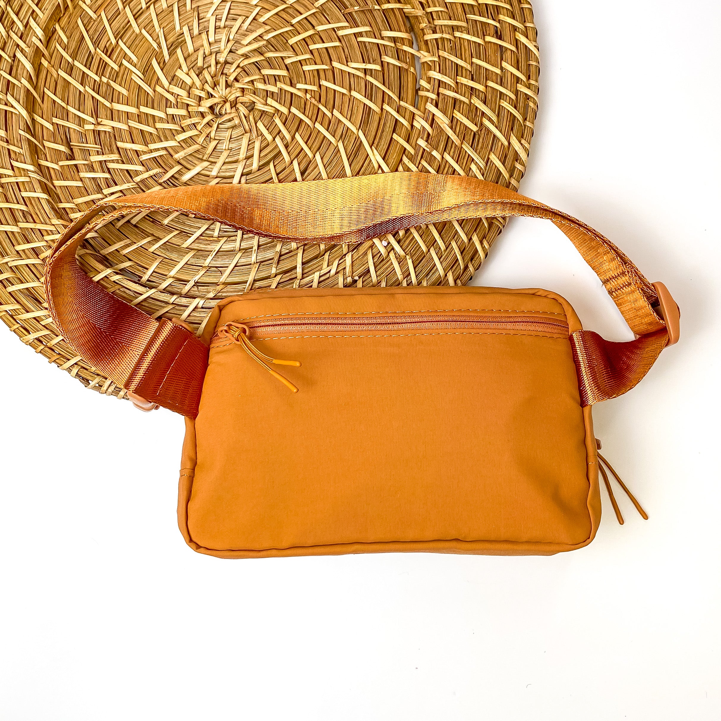 Love the Journey Fanny Pack in Tan - Giddy Up Glamour Boutique