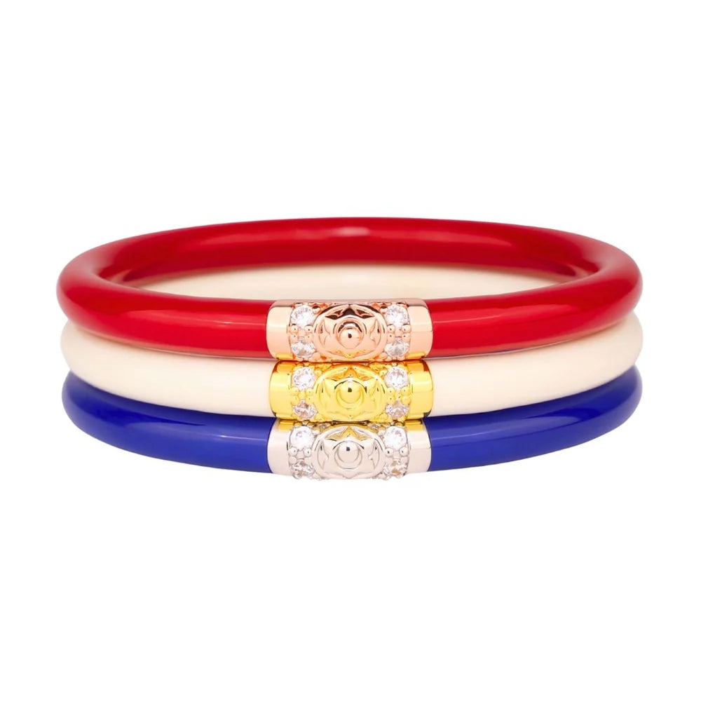 Budhagirl All weather Bracelet 3 Pack Mix BuDhaGirl Three Queens Crystal All Weather Bangles® Bracelet  main image 3