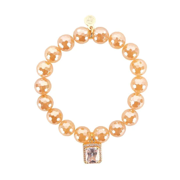 BuDhaGirl | Celeste Bracelet in Champagne Gold - Giddy Up Glamour Boutique