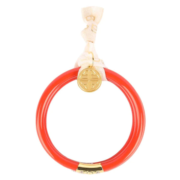 BuDhaGirl | Set of Three | Three Kings All Weather Bangles in Coral - Giddy Up Glamour Boutique