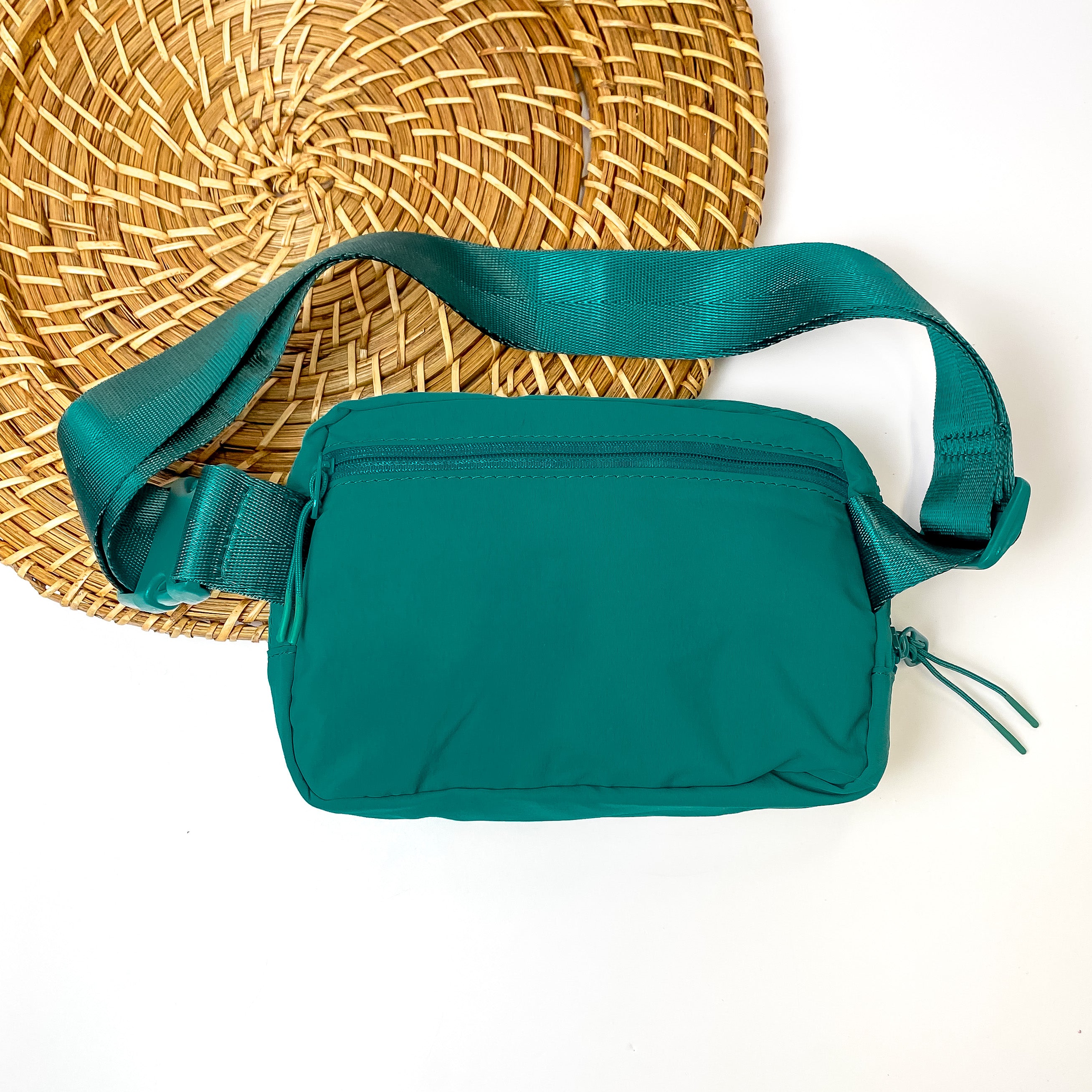 Love the Journey Fanny Pack in Everglade Green - Giddy Up Glamour Boutique