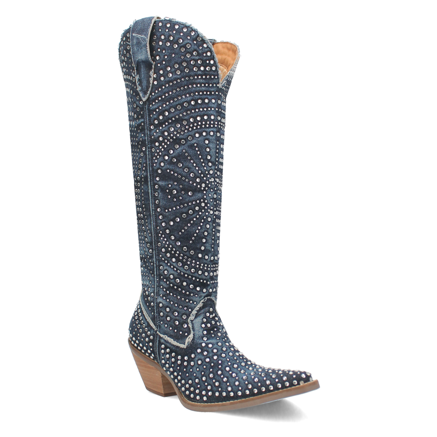 Online Exclusive | Dingo | Honkytonk Honey Denim Boot in Blue**PREORDER - Giddy Up Glamour Boutique