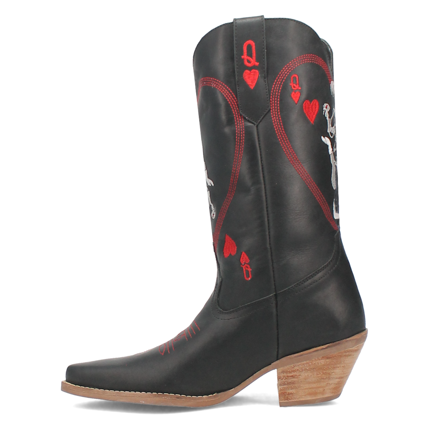 Online Exclusive | Dingo | Queen A Hearts Leather Boot in Black**PREORDER - Giddy Up Glamour Boutique