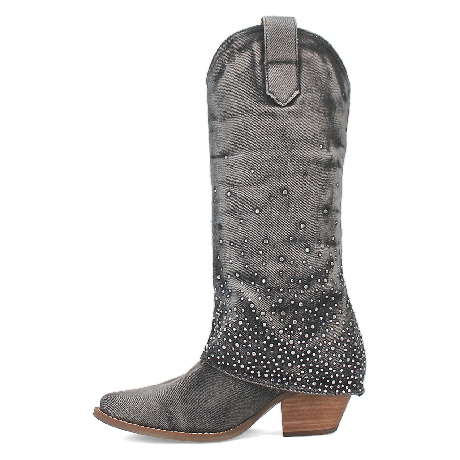 Online Exclusive | Dingo | Eye Candy Denim Leather Boot in Black **PREORDER - Giddy Up Glamour Boutique