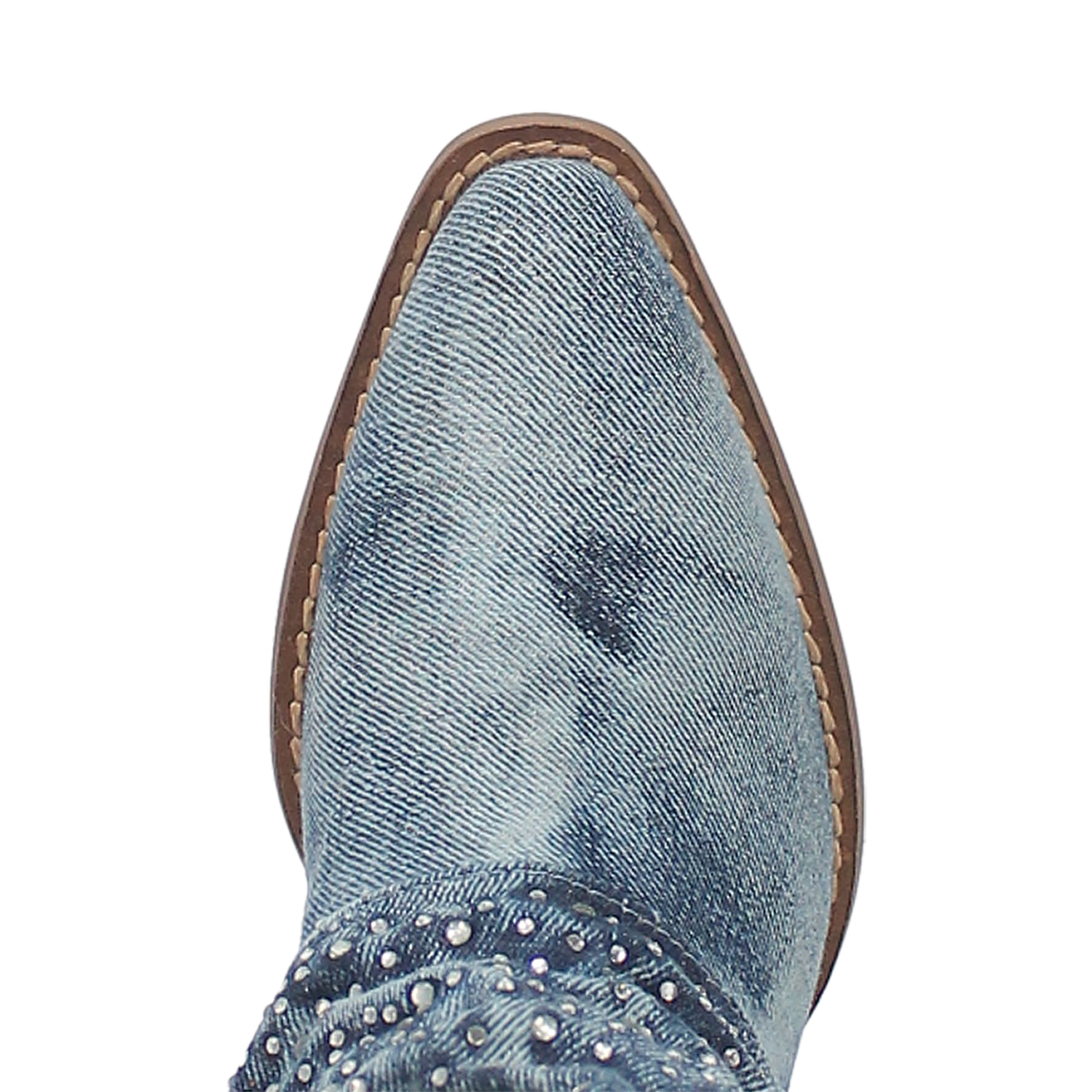 Online Exclusive | Dingo | Eye Candy Denim Leather Boot in Blue **PREORDER - Giddy Up Glamour Boutique