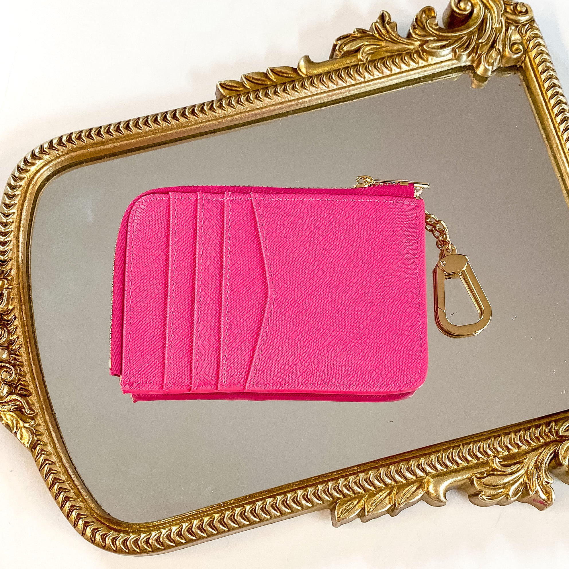 Hollis | COCO Card Holder in Hot Pink - Giddy Up Glamour Boutique
