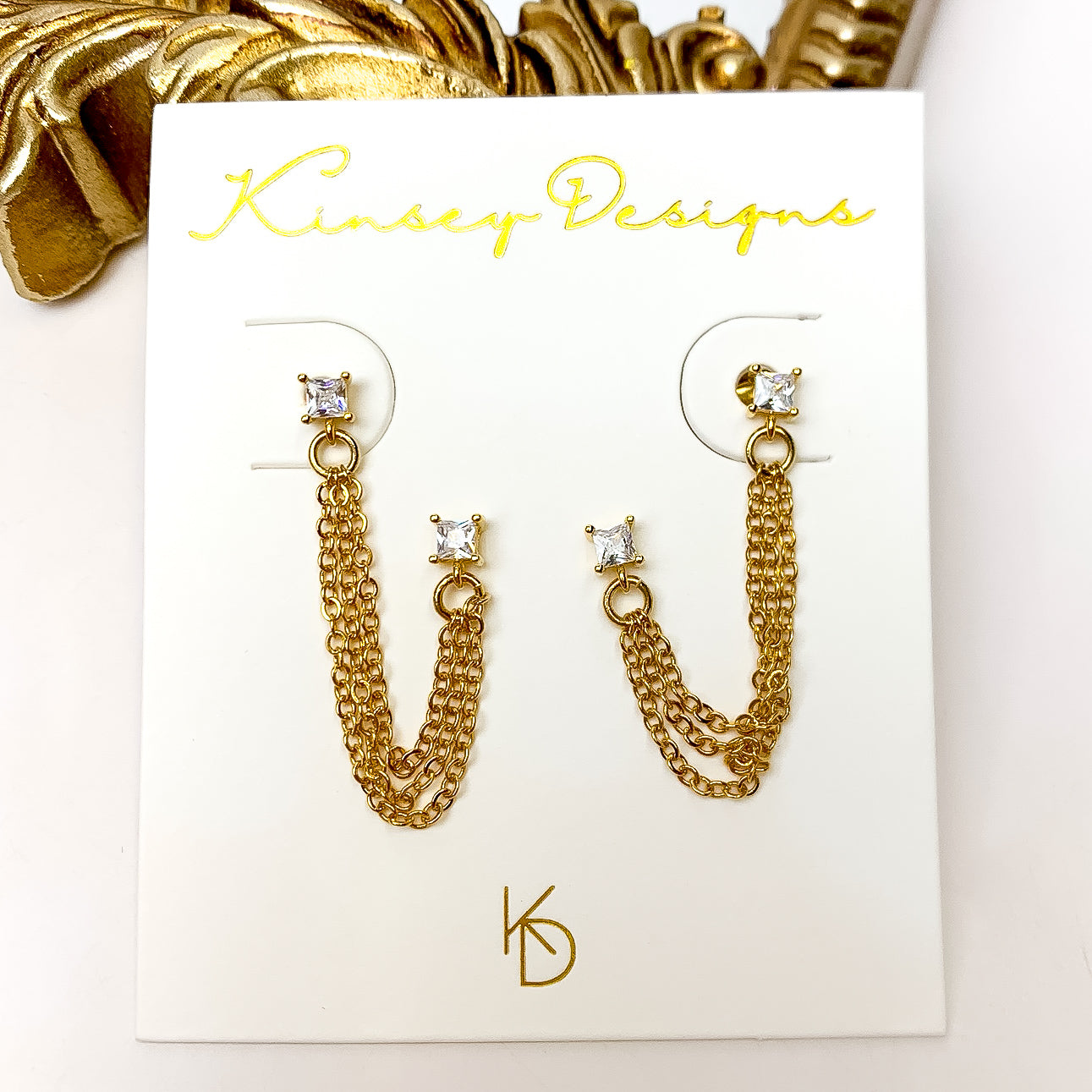 Kinsey Designs | Becca Double Post Earrings - Giddy Up Glamour Boutique