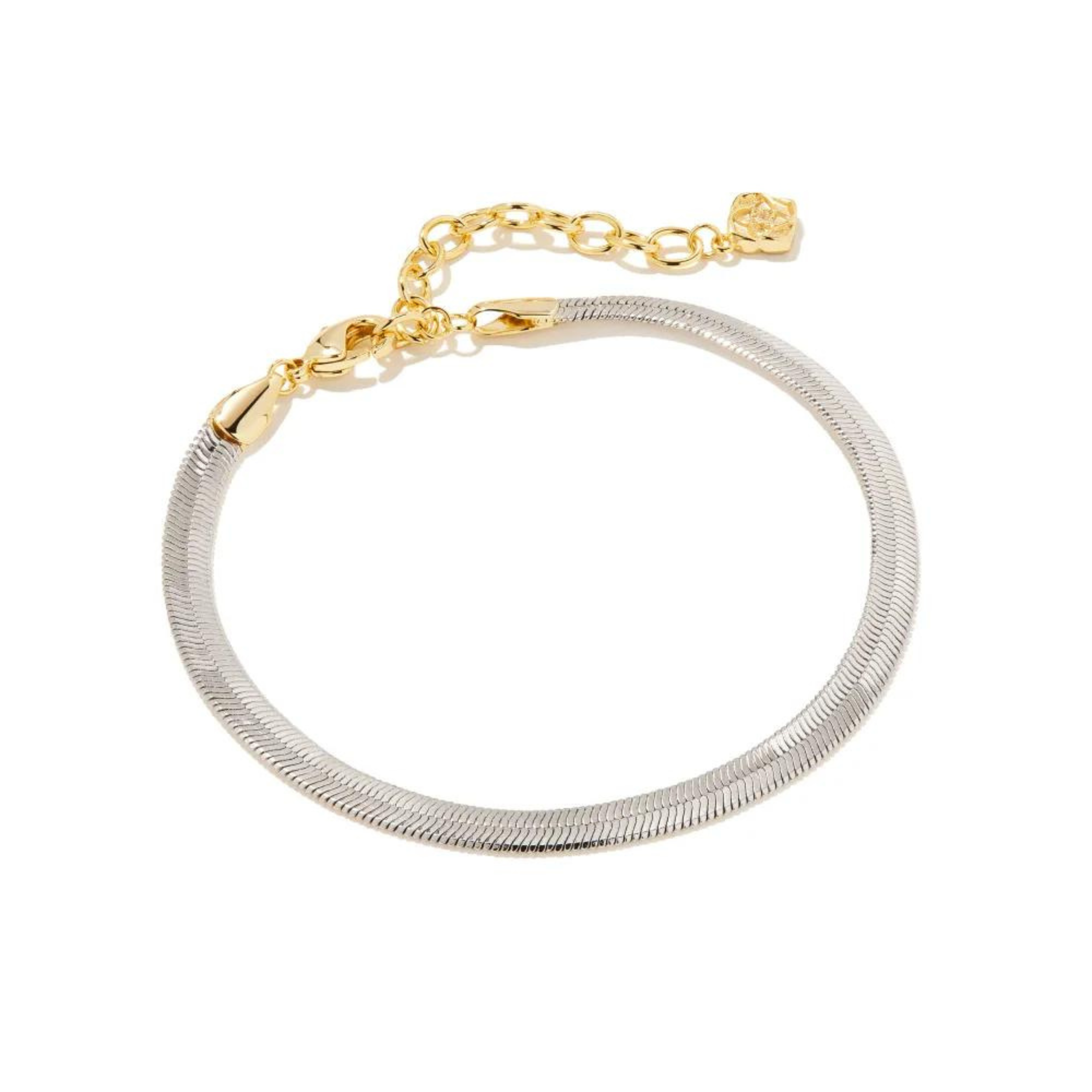 Kendra Scott | Kassie Link and Chain Bracelet in Mixed Metal - Giddy Up Glamour Boutique