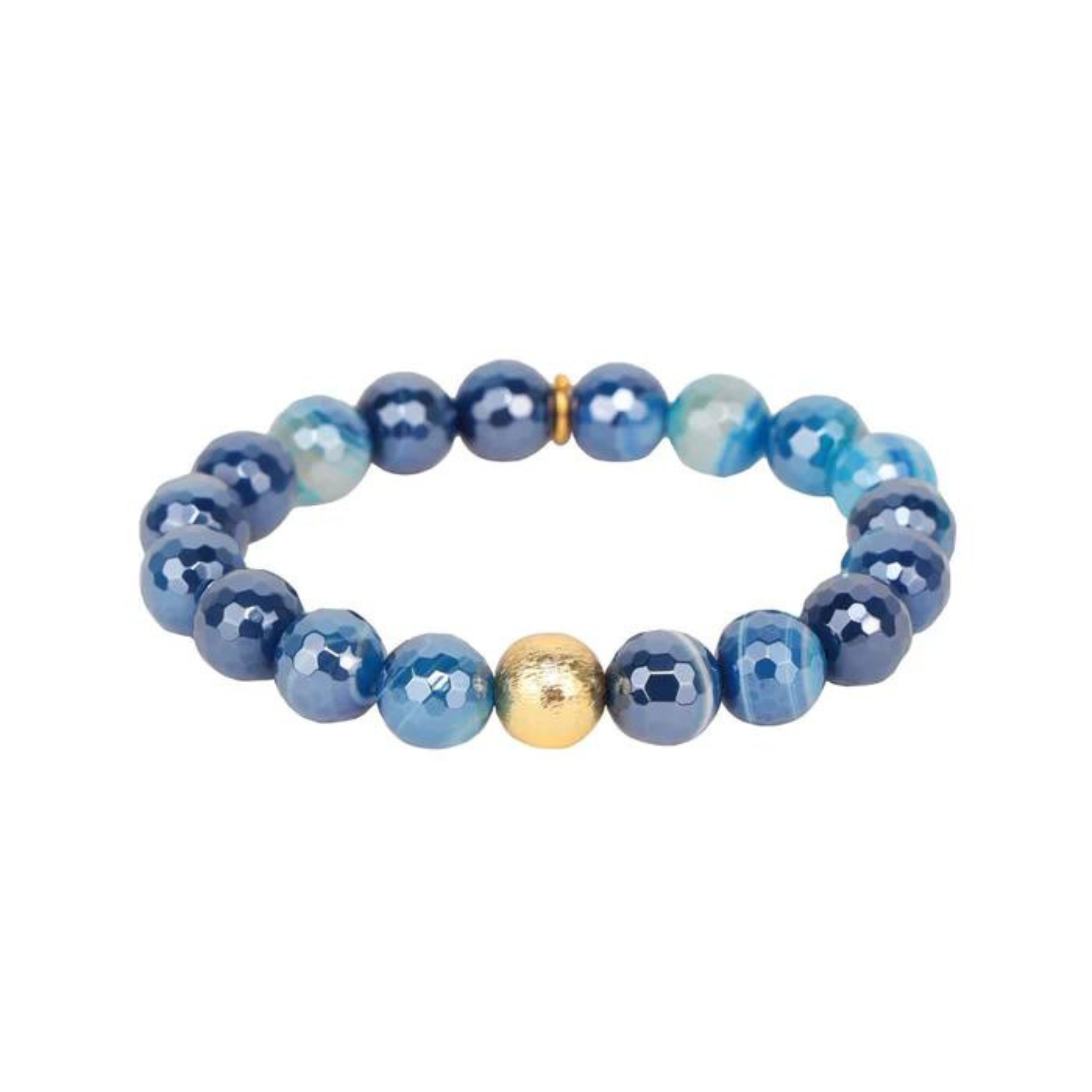 BuDhaGirl | Mélange Beaded Bracelet in Sapphire - Giddy Up Glamour Boutique