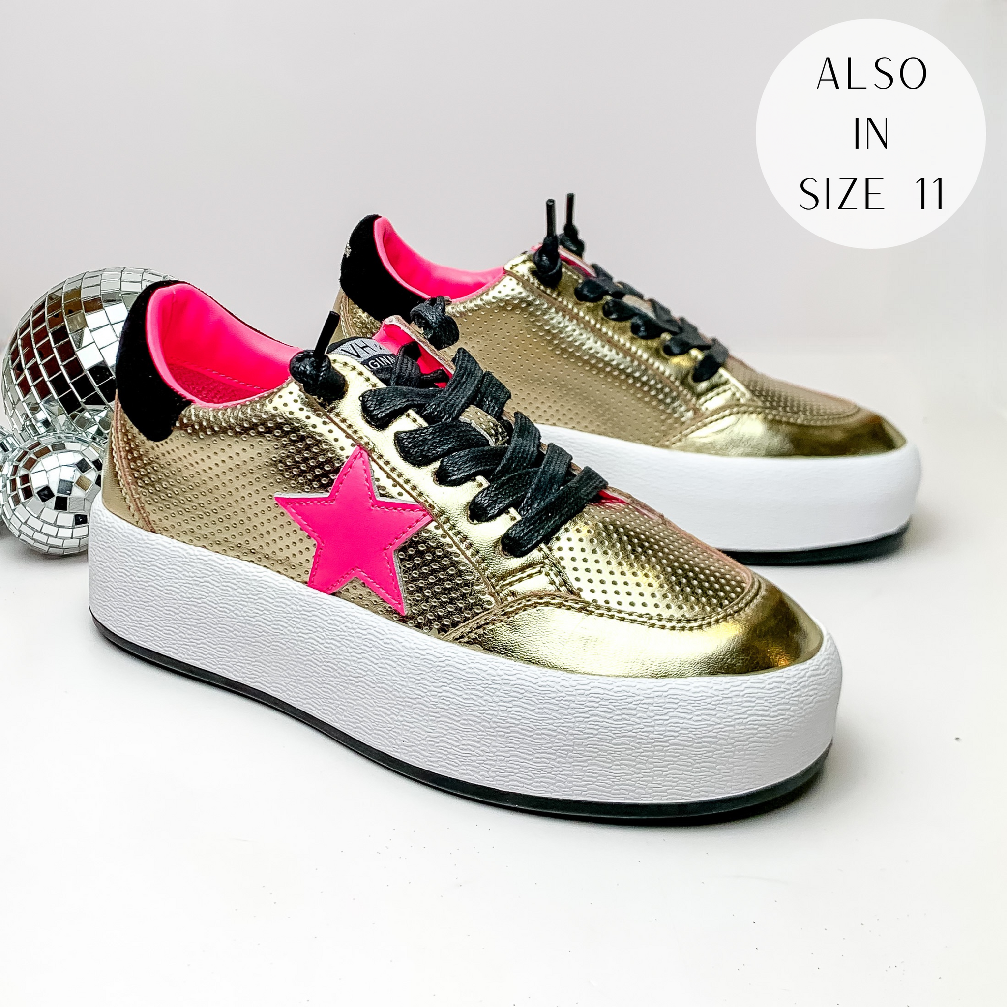 The Posh Sequin Sneakers - Iridescent 5