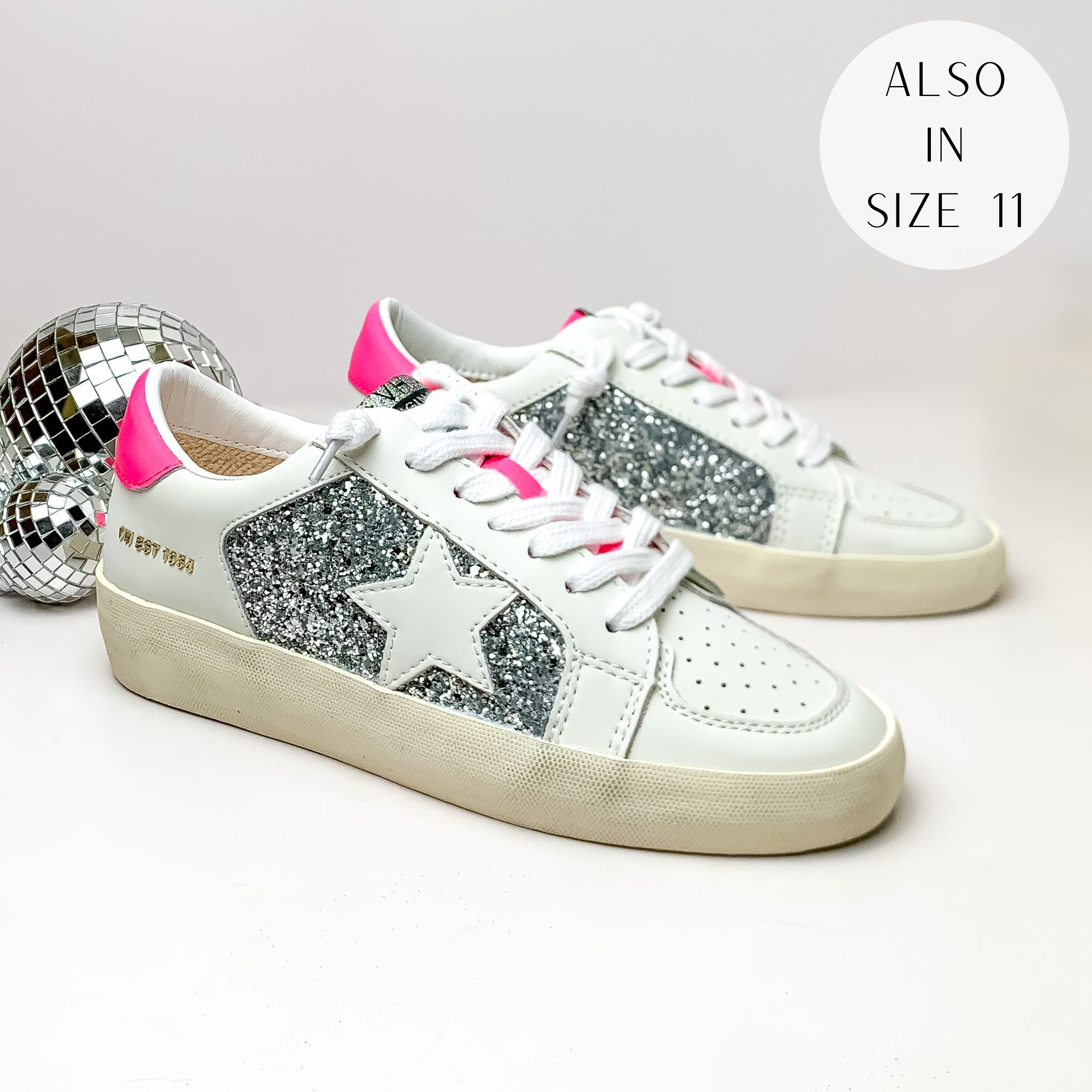 Vintage Havana | Positivity Sneakers in Pink Pop - Giddy Up Glamour Boutique