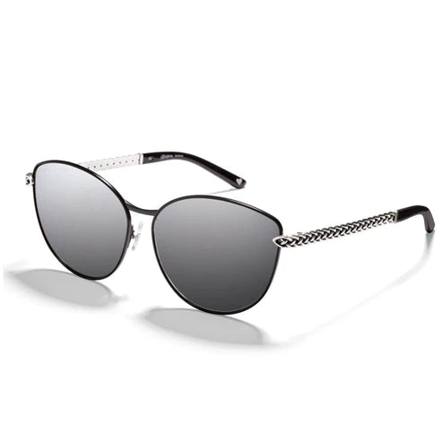 Brighton Black and Silver Sunglasses Brighton - Sunny Days - Brighton Call Me Sunglasses Black main image 4
