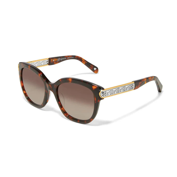 Brighton | Intrigue Amber Tortoise Sunglasses – Giddy Up  display picture 3