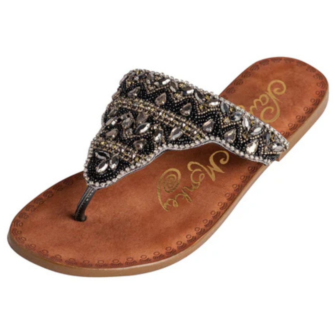 Beaded Sandals Naughty Monkey Wedges Online Exclusive Loving U