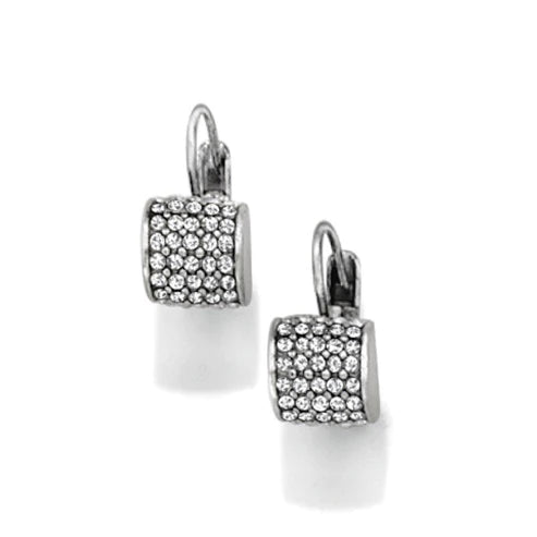 Brighton | Meridian Leverback Earrings in Silver Tone - Giddy Up Glamour Boutique
