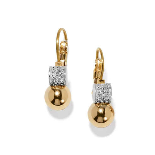 Brighton | Meridian Petite Leverback Earrings in Gold Tone - Giddy Up Glamour Boutique