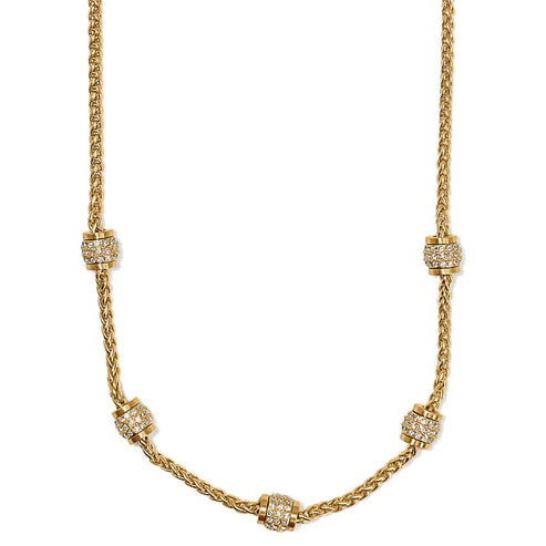 Brighton | Meridian Petite Short Necklace in Gold Tone - Giddy Up Glamour Boutique