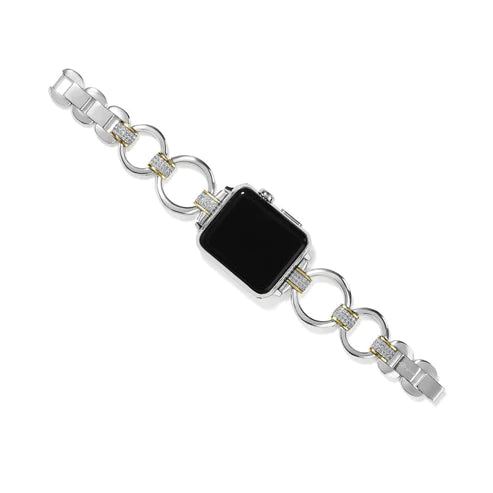 Brighton | Meridian Tempo Watch Band in Silver Tone - Giddy Up Glamour Boutique