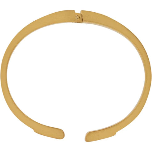 Brighton | Meridian Zenith Hinged Bangle Bracelet in Gold Tone - Giddy Up Glamour Boutique