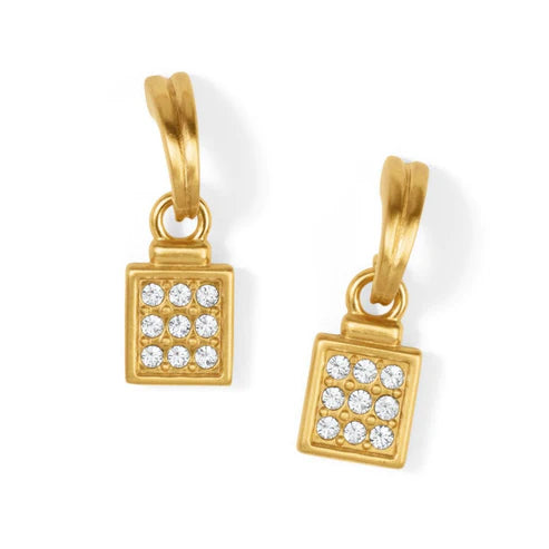 Brighton | Meridian Zenith Mini Post Drop Earrings in Gold Tone - Giddy Up Glamour Boutique