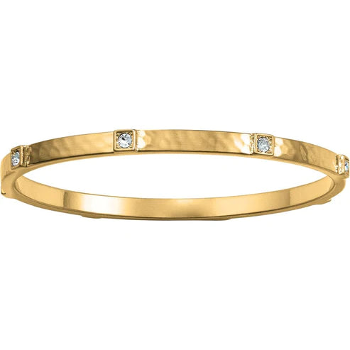 Brighton | Meridian Zenith Station Bangle Bracelet in Gold Tone - Giddy Up Glamour Boutique