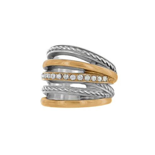 Brighton | Neptune's Rings in Silver and Gold Tone - Giddy Up Glamour Boutique