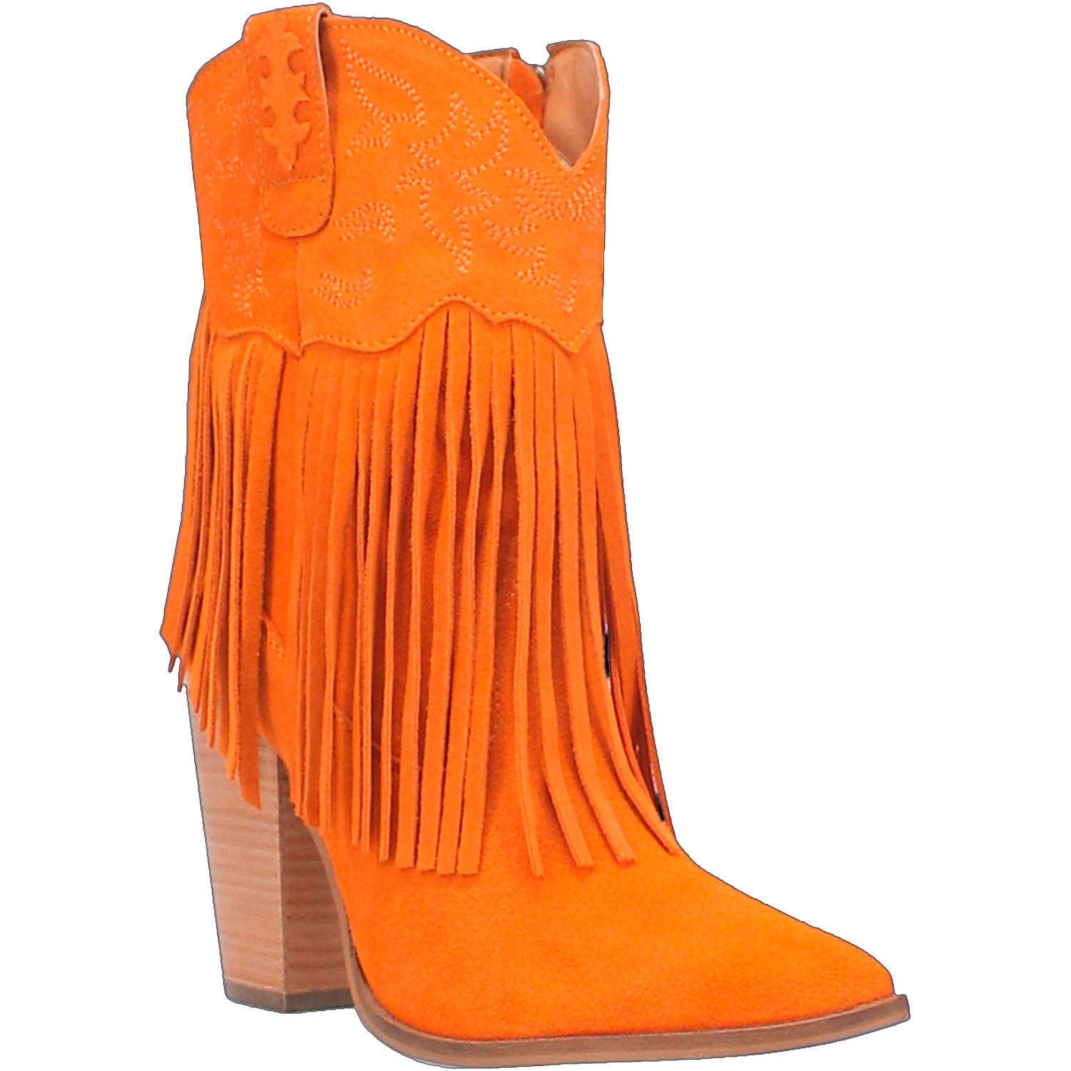 Online Exclusive | Dingo | Crazy Train Cowboy Boots in Orange**PREORDER - Giddy Up Glamour Boutique