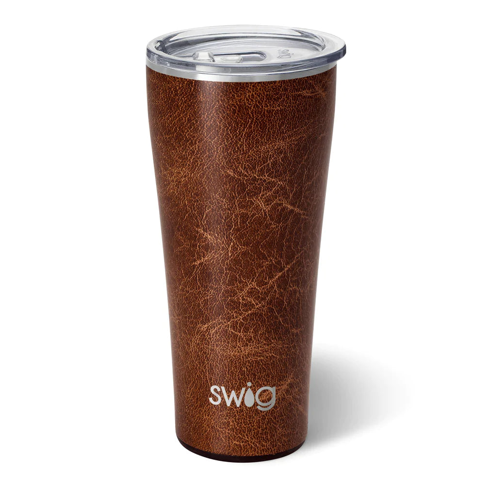 Swig | Leather 32 oz Tumbler - Giddy Up Glamour Boutique