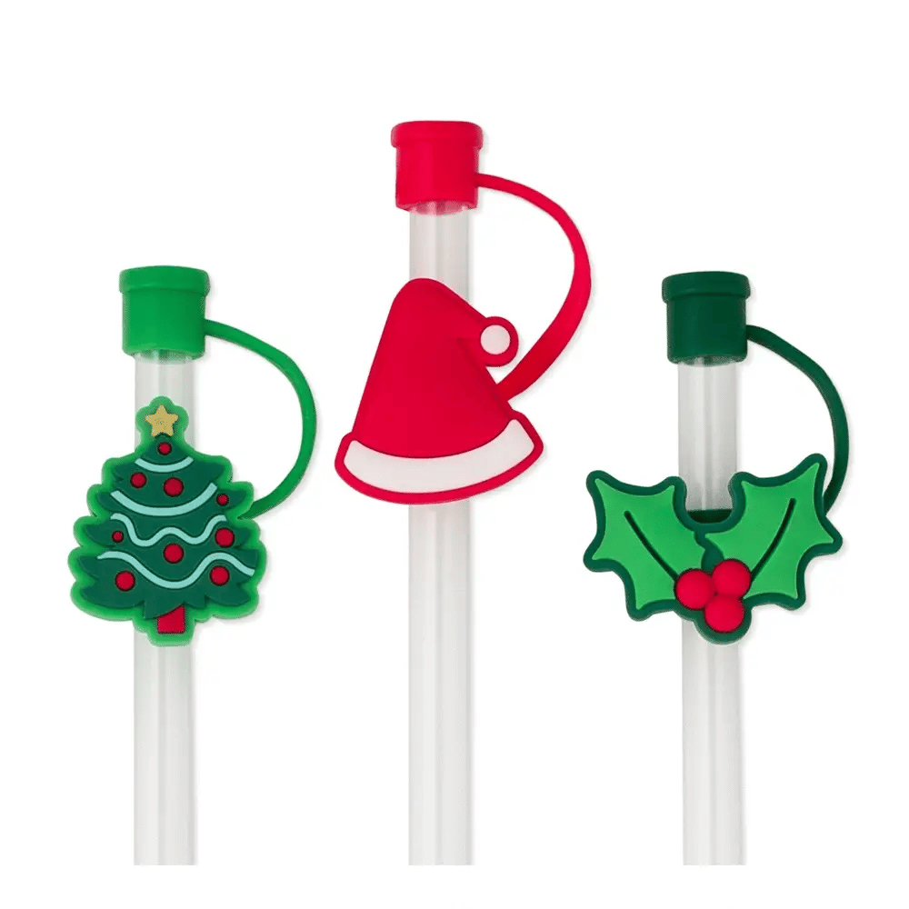 Swig | Christmas Tree Straw Topper Set - Giddy Up Glamour Boutique