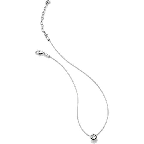 Brighton | Twinkle Petite Necklace in Silver Tone - Giddy Up Glamour Boutique
