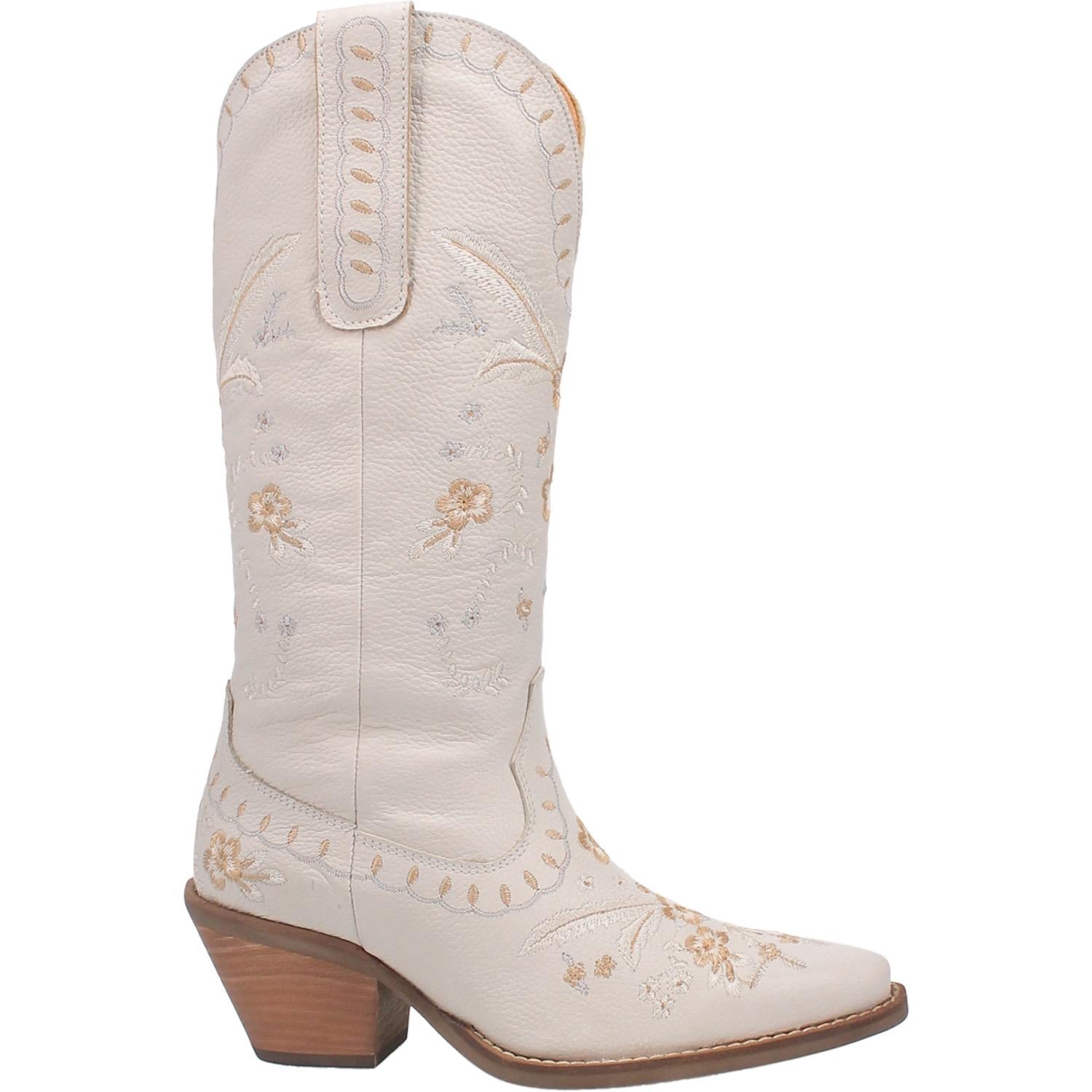 Online Exclusive | Dingo | Full Bloom Cowboy Boot in White **PREORDER - Giddy Up Glamour Boutique