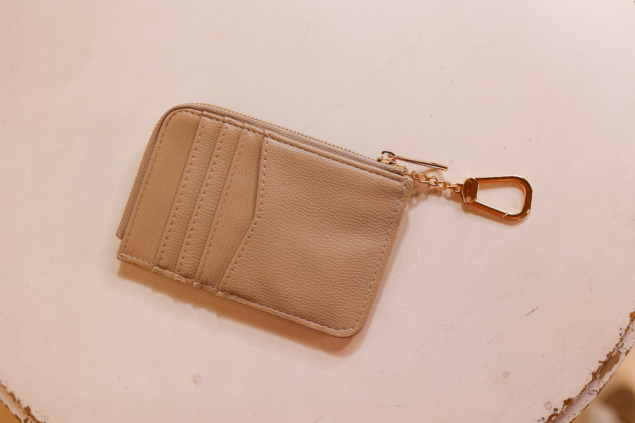 Hollis | COCO Card Holder in Nude - Giddy Up Glamour Boutique