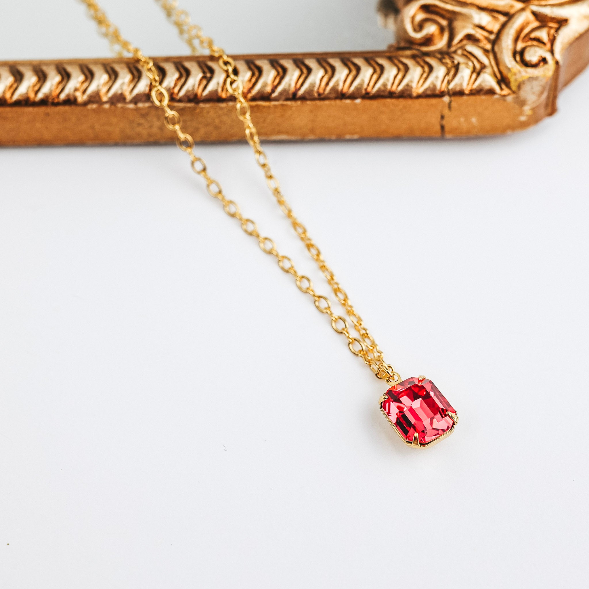 Sorrelli | Emmy Pendant Necklace in Bright Gold Tone First Kiss - Giddy Up Glamour Boutique