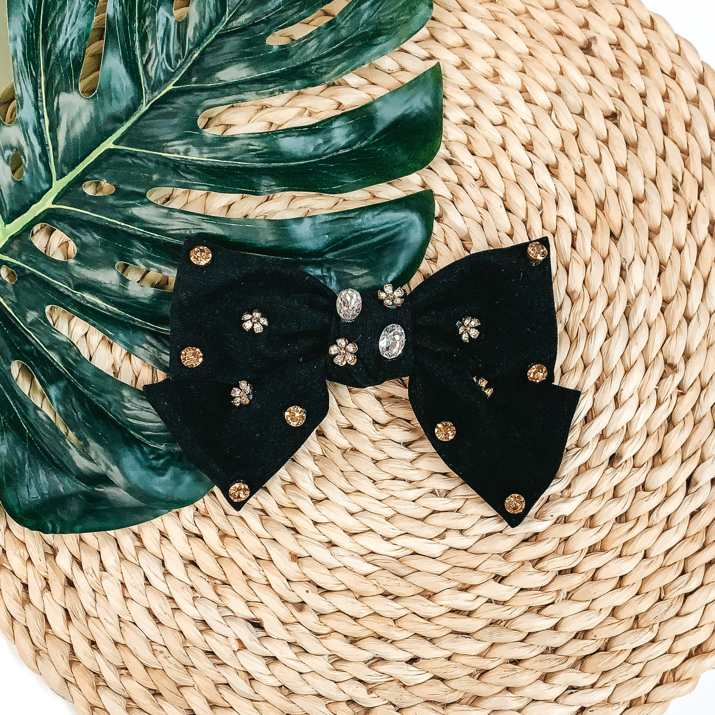 Back to School Bow in Black - Giddy Up Glamour Boutique