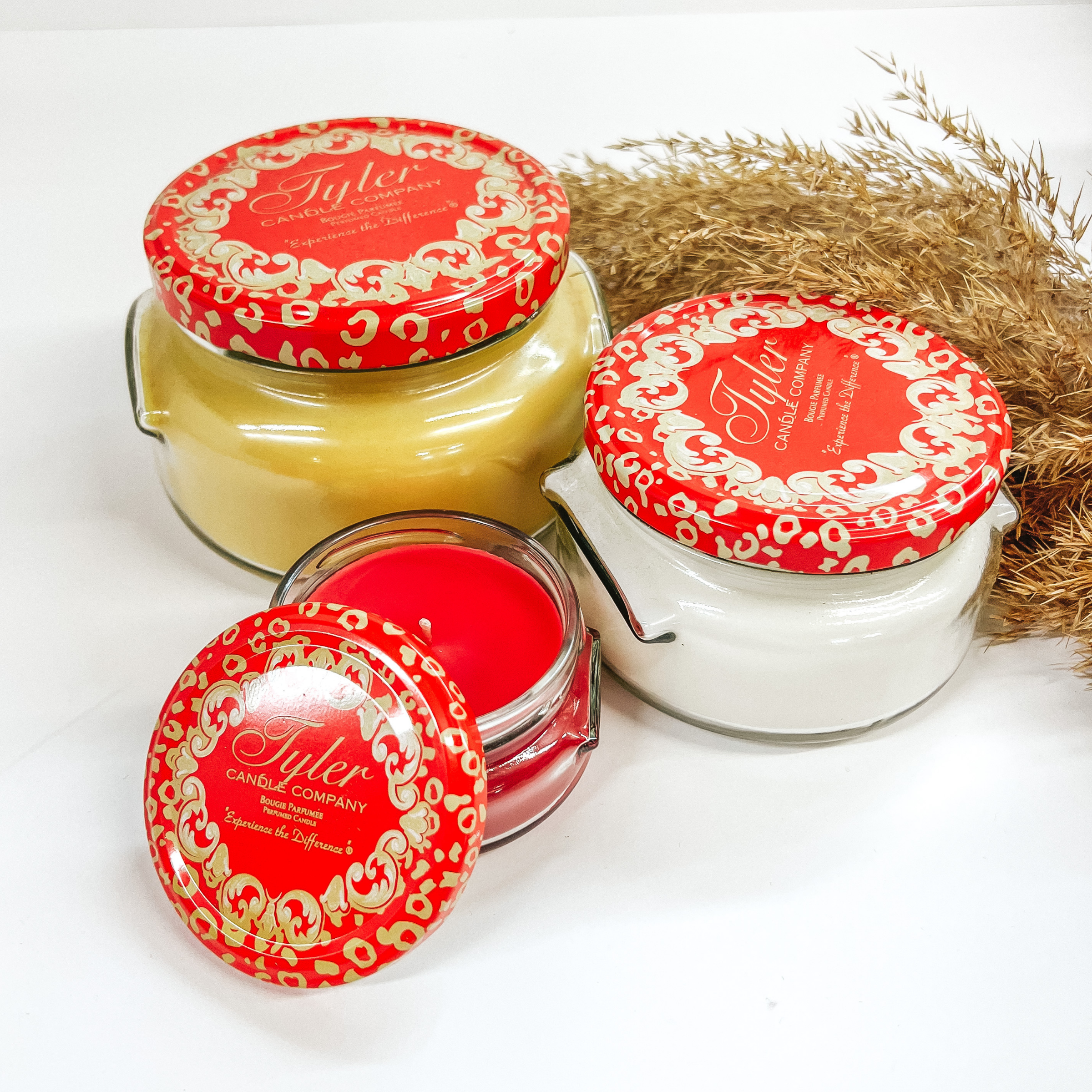 Tyler Candle Company | Holiday 3.4 oz. 1 Wick Jar Candle | Various Scents - Giddy Up Glamour Boutique