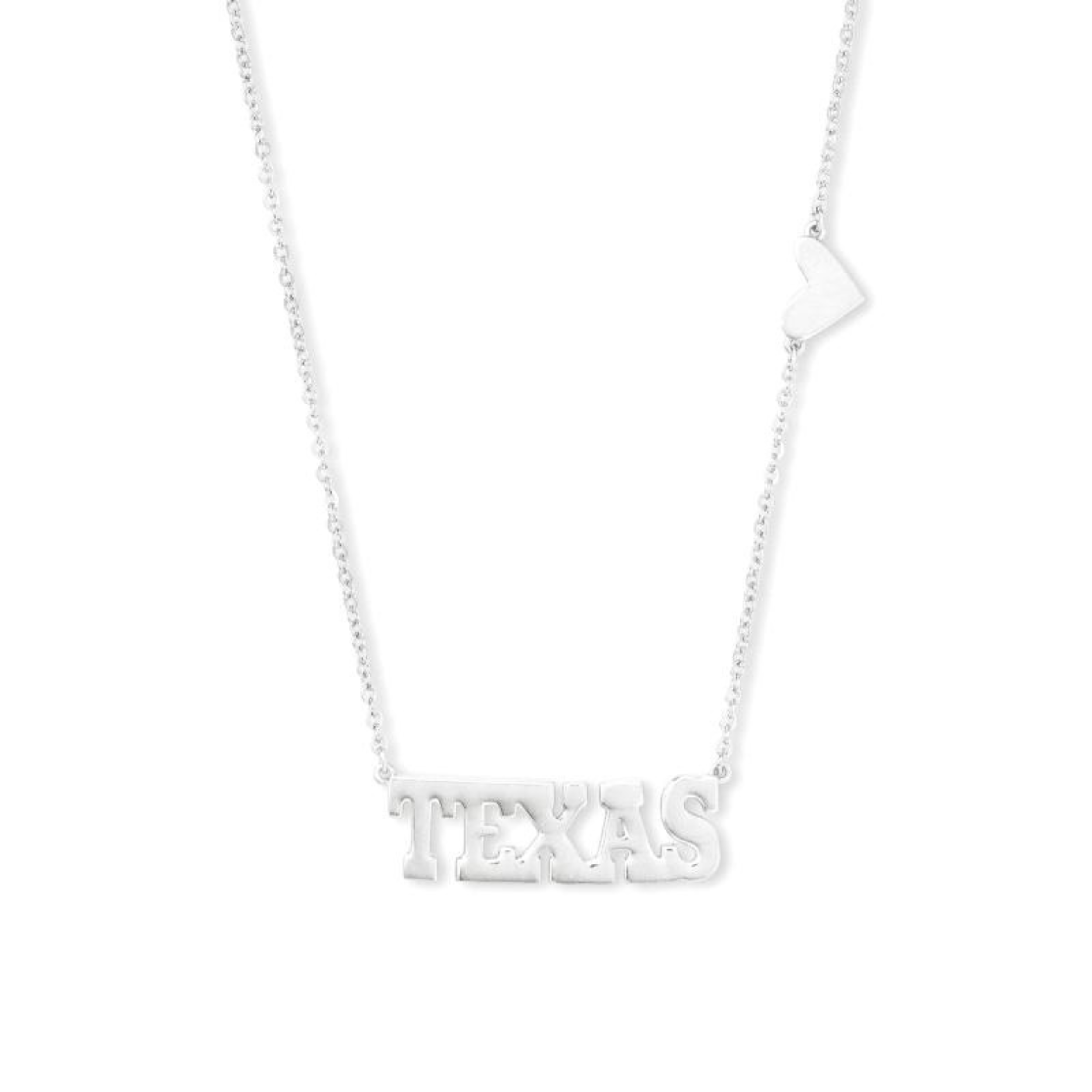 Kendra Scott | Texas Pendant Necklace in Sterling Silver - Giddy Up Glamour Boutique
