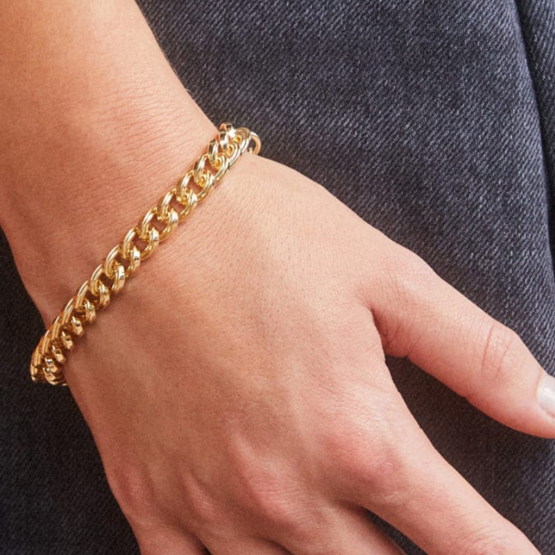 Kendra Scott | Vincent Chain Bracelet in Gold - Giddy Up Glamour Boutique
