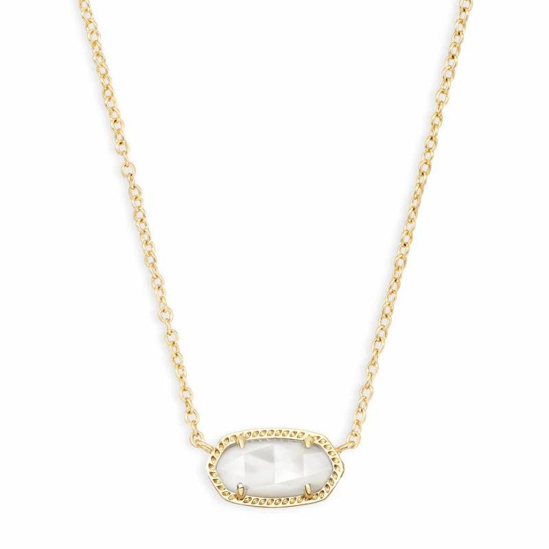 Kendra Scott | Elisa Pendant Necklace in Ivory Pearl - Giddy Up Glamour Boutique