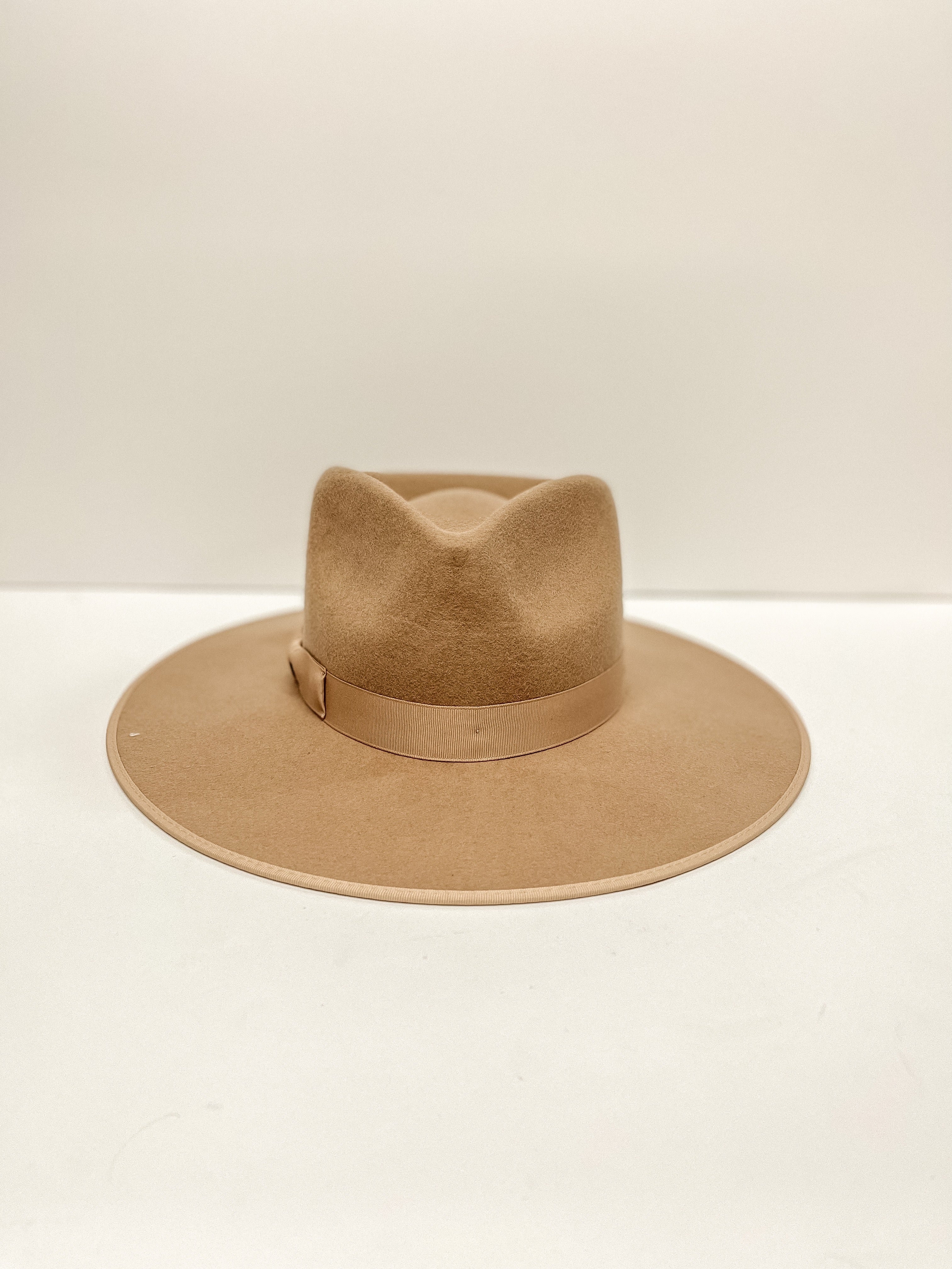 Lack of Color | Teak Rancher Wool Felt Hat in Light Brown - Giddy Up Glamour Boutique