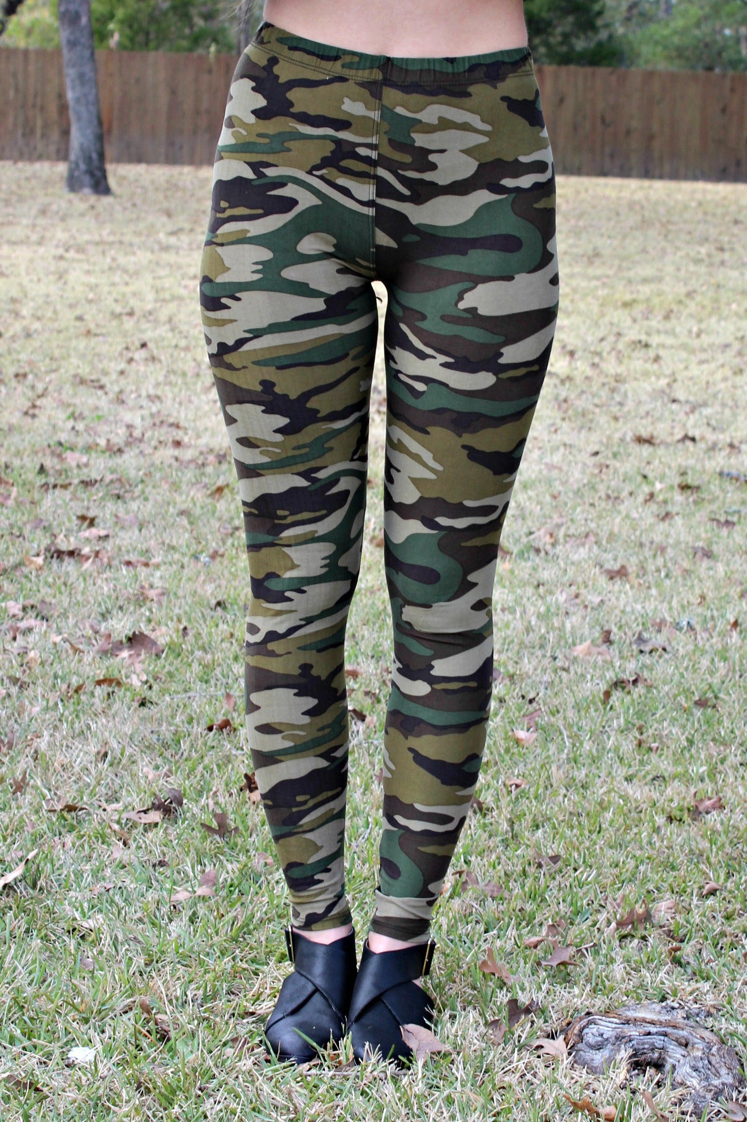Camo Cutie Super Soft Camouflage Leggings - Giddy Up Glamour Boutique