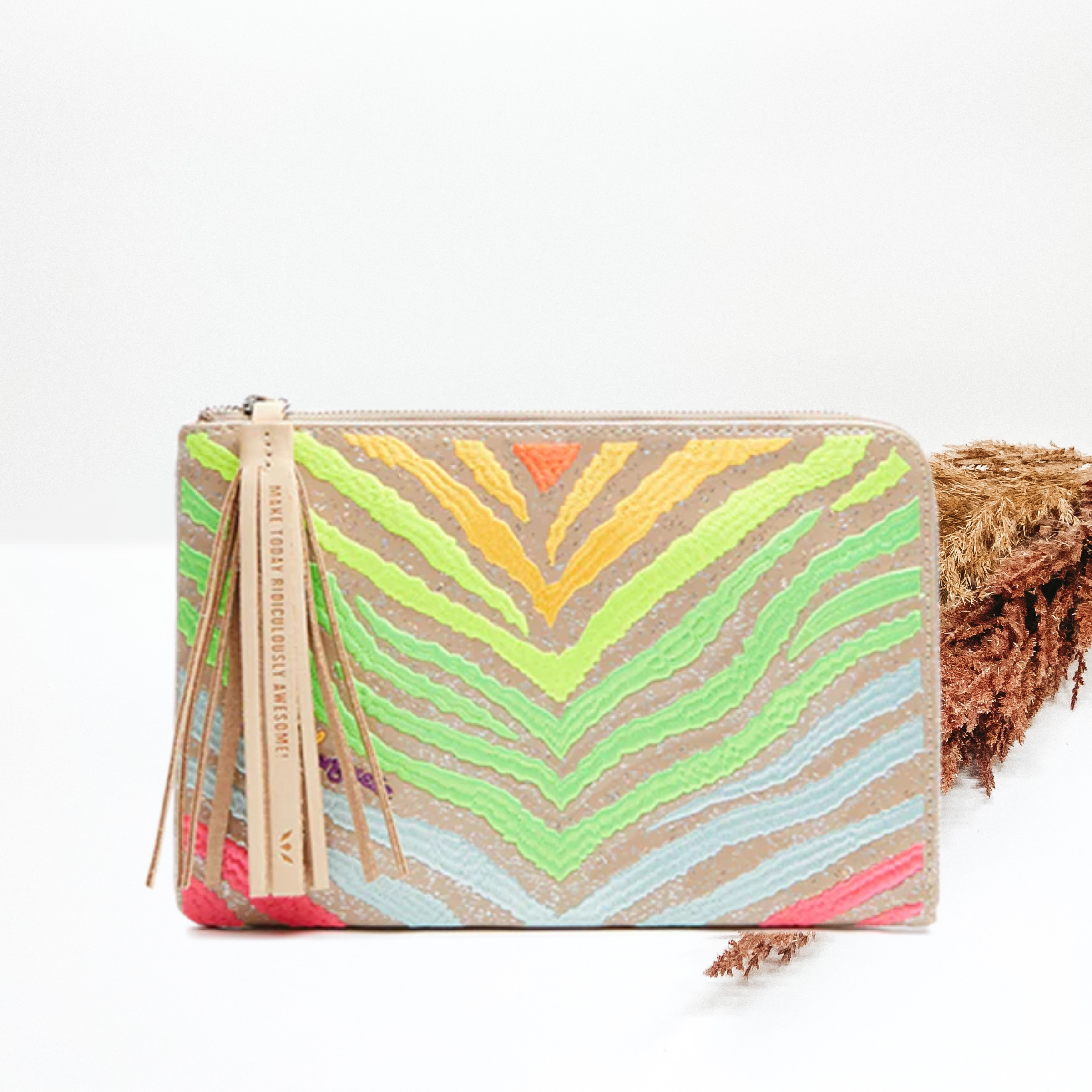 Consuela | Veronica L-Shaped Clutch - Giddy Up Glamour Boutique