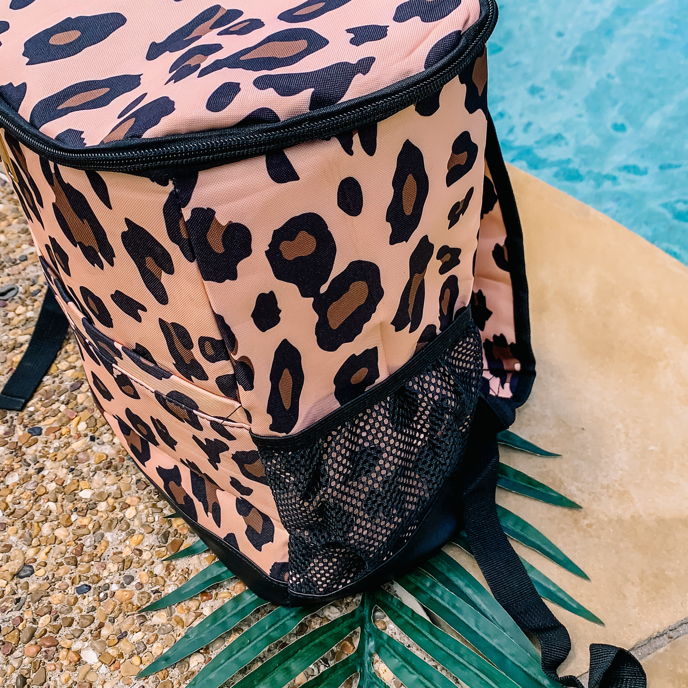 Backpack Cooler in Leopard Print - Giddy Up Glamour Boutique