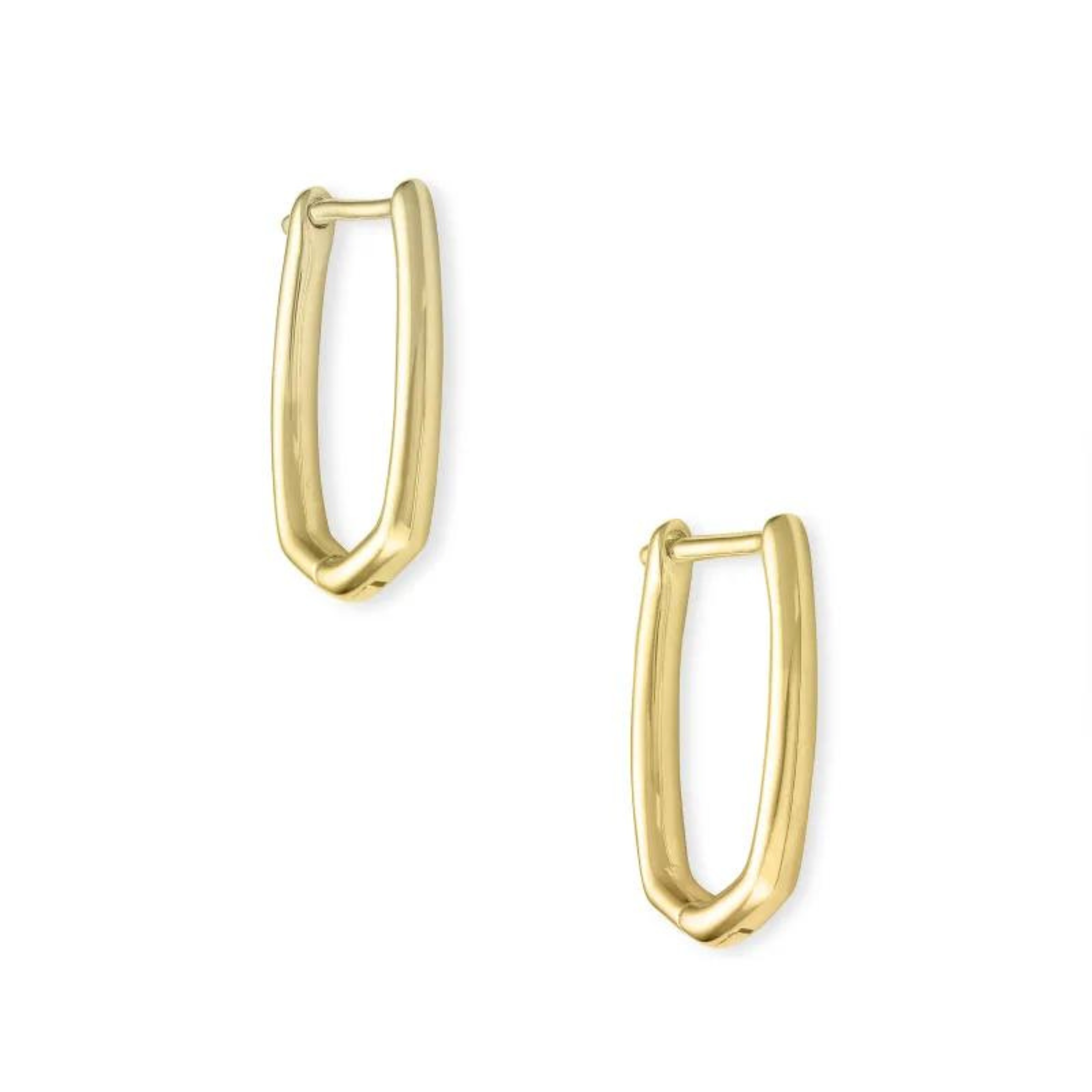 Kendra Scott | Ellen Huggie Earrings in 18k Gold Vermeil - Giddy Up Glamour Boutique