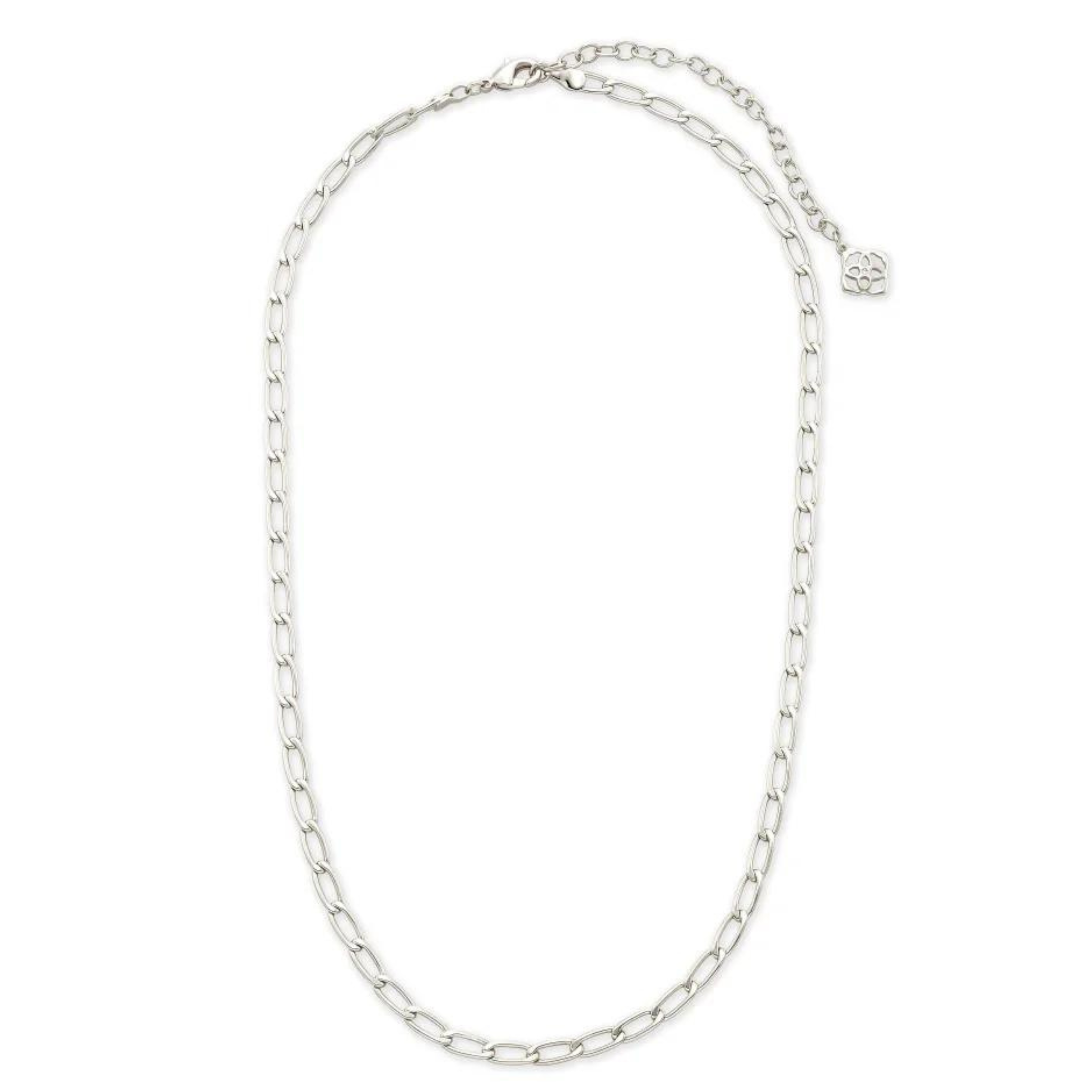 Kendra Scott | Merrick Chain Necklace in Silver - Giddy Up Glamour Boutique